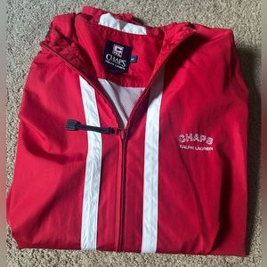Chaps Ralph Lauren Red Men’s Rain Jacket